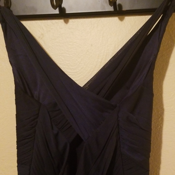Navy blue bridesmaid's dress - Picture 3 of 4